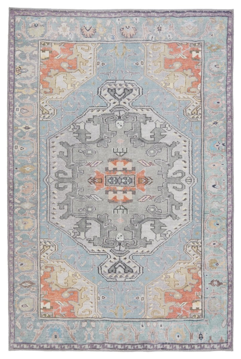 Jaipur Harman Zenora Hbl07 Sky Blue Rug.