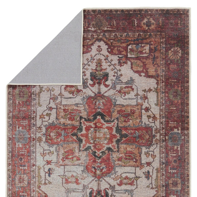 Jaipur Hepburn By Label J Hepburn Vin03 Rust/Beige Rug.