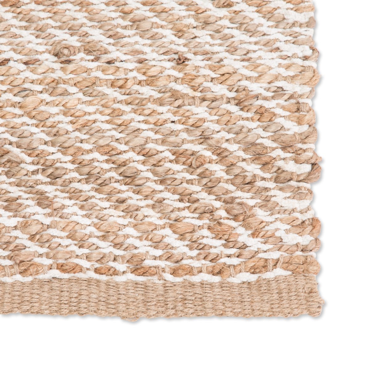 Jaipur Himalaya Diagonal Weave Hm07 Beige Rug.