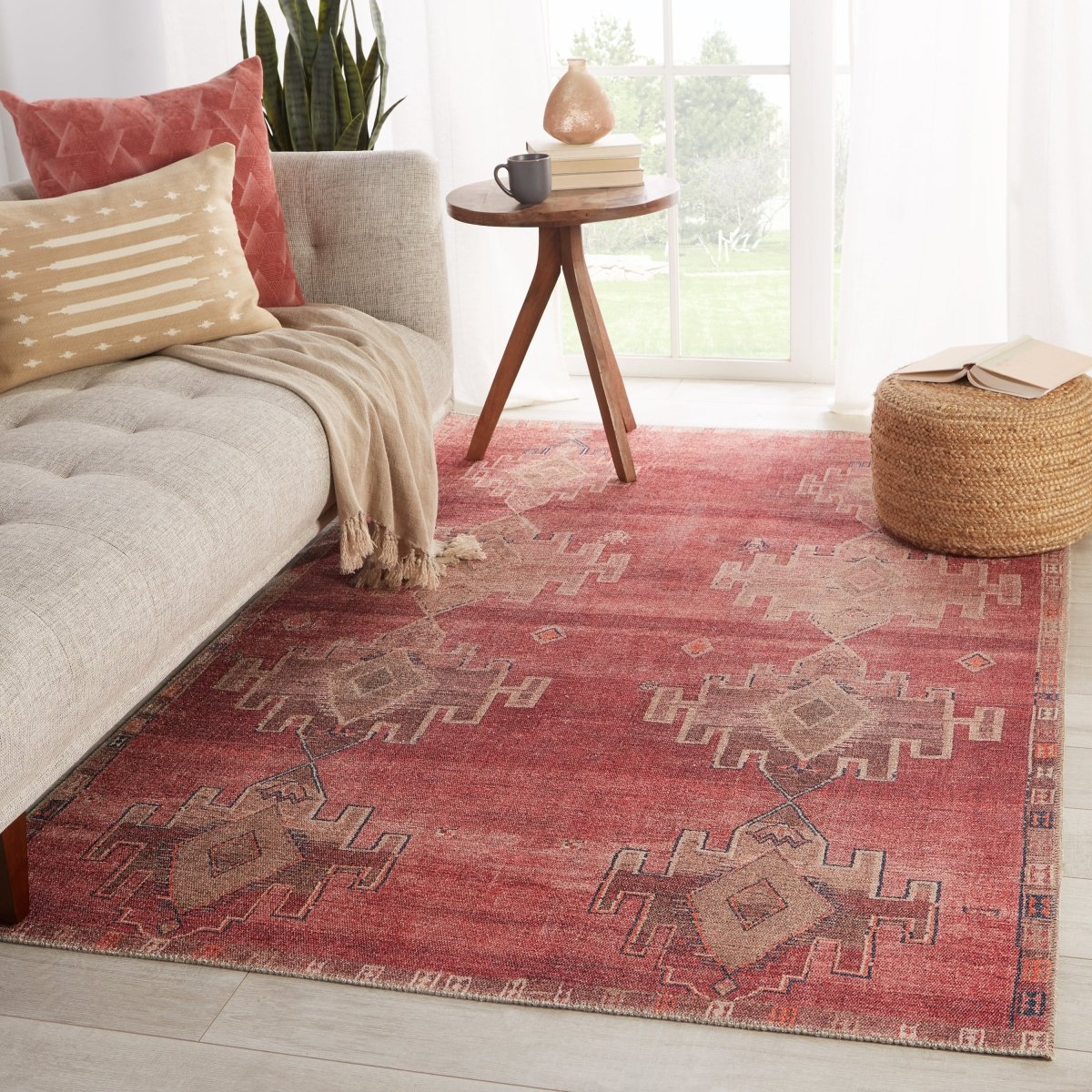 Jaipur Kairos Evadne Kar04 Pink/Blue Rugs.