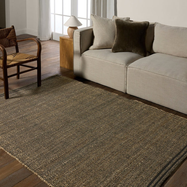 Jaipur Ketra Solous Ket01 Natural/Black Rug.