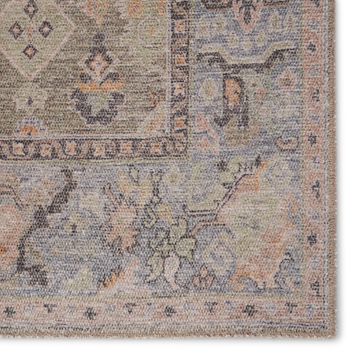 Jaipur Kindred Avin Knd09 Green/Blue Rugs.