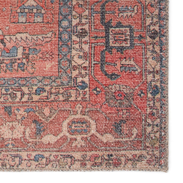 Jaipur Kindred Galina Knd08 Red/Blue Rugs.