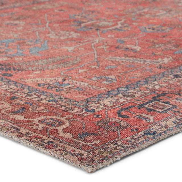 Jaipur Kindred Galina Knd08 Red/Blue Rugs.