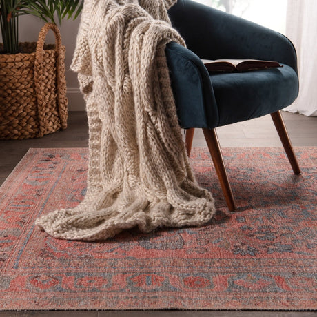 Jaipur Kindred Pippa Knd07 Pink/Light Blue Rugs.
