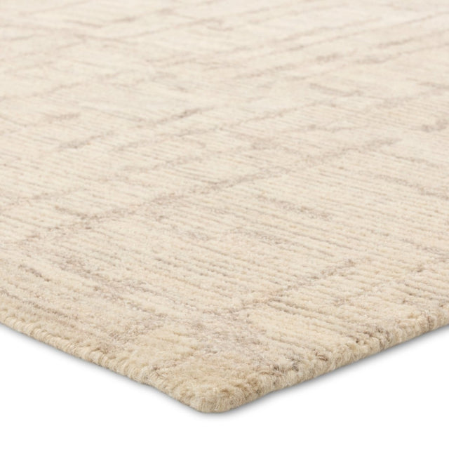 Jaipur Labyrinth Herculean Lab01 Taupe/Cream Rug.
