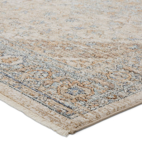 Jaipur Lark Heir Lar01 Beige/Blue Rug.