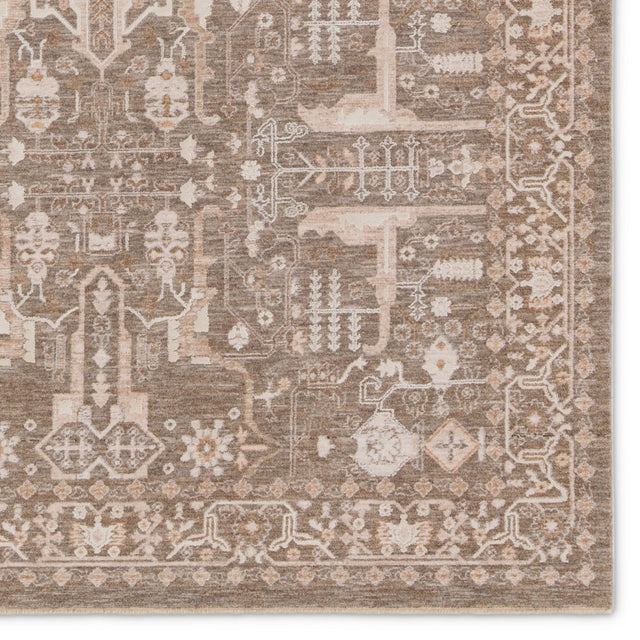 Jaipur Lilit Lechmere Lil03 Taupe/Cream Rug.