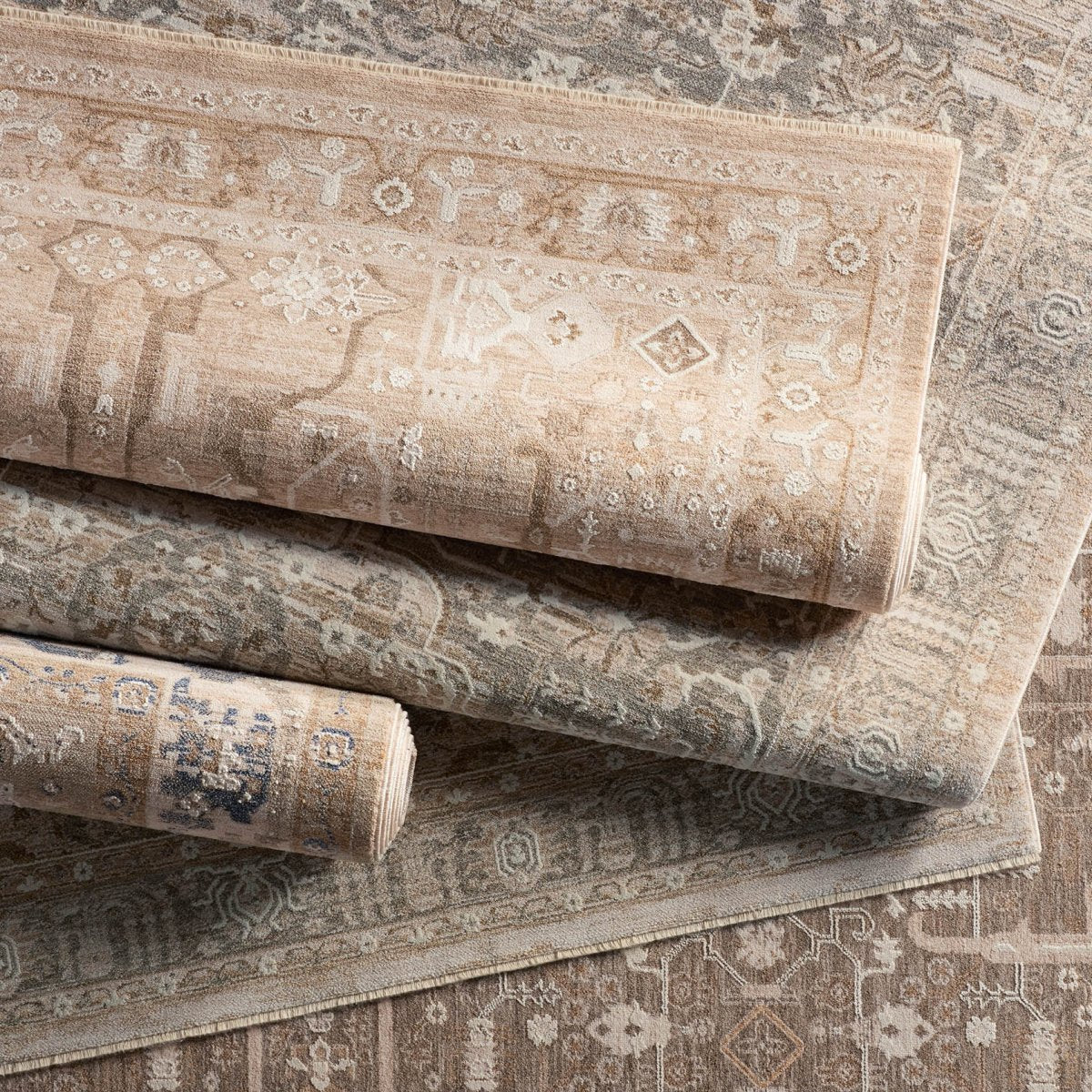 Jaipur Lilit Lechmere Lil03 Taupe/Cream Rug.