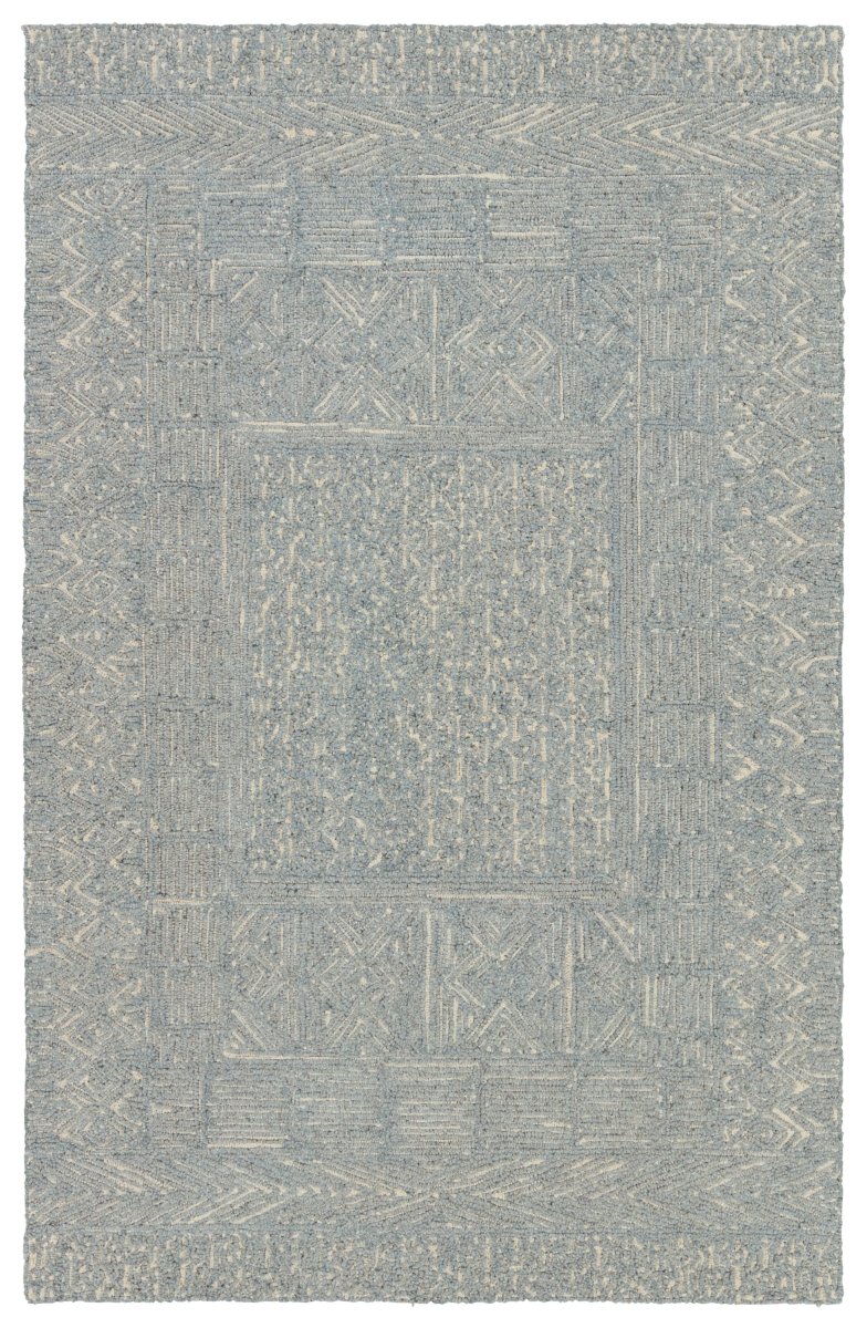 Jaipur Lineage Viatte Lne02 Blue/Cream Rug.