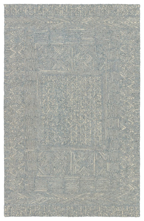 Jaipur Lineage Viatte Lne02 Blue/Cream Rug.