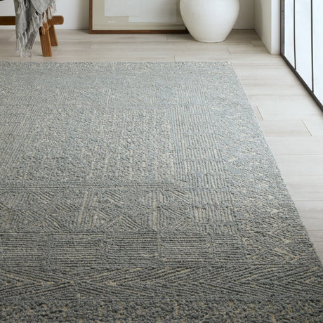Jaipur Lineage Viatte Lne02 Blue/Cream Rug.