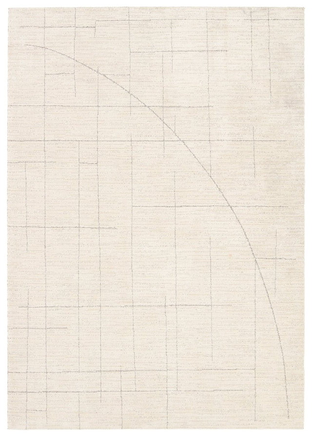 Jaipur Lioum By Label J Lioum Ziy02 Cream/Gray Rug.