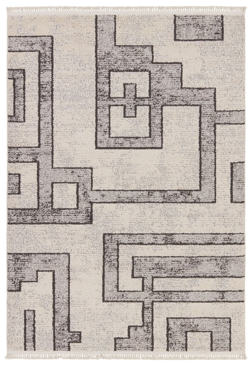 Jaipur Lore Bungalow Lre05 Gray/Cream Rug.