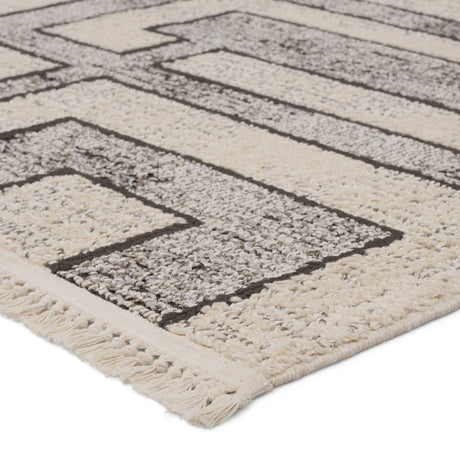 Jaipur Lore Bungalow Lre05 Gray/Cream Rug.