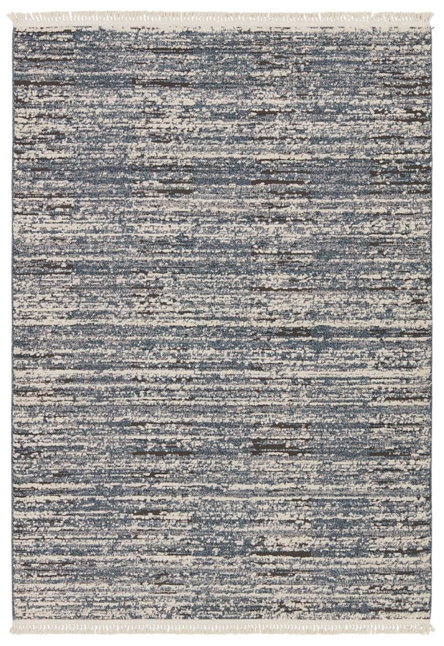Jaipur Lore Duna Lre03 Blue/Gray Rug.