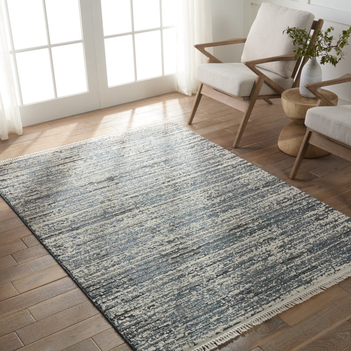 Jaipur Lore Duna Lre03 Blue/Gray Rug.