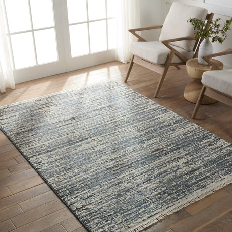 Jaipur Lore Duna Lre03 Blue/Gray Rug.