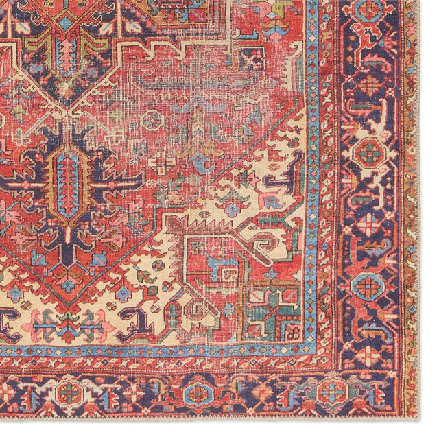 Jaipur Lucinda By Label J Lucinda Gar01 Red/Blue Rug.