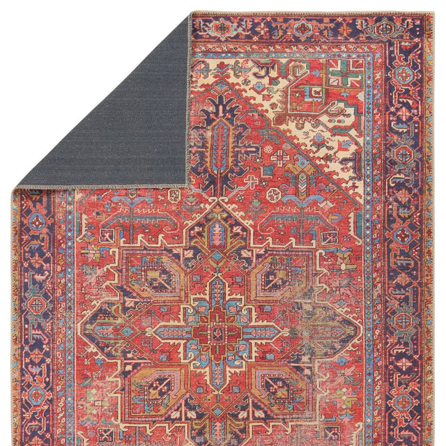 Jaipur Lucinda By Label J Lucinda Gar01 Red/Blue Rug.