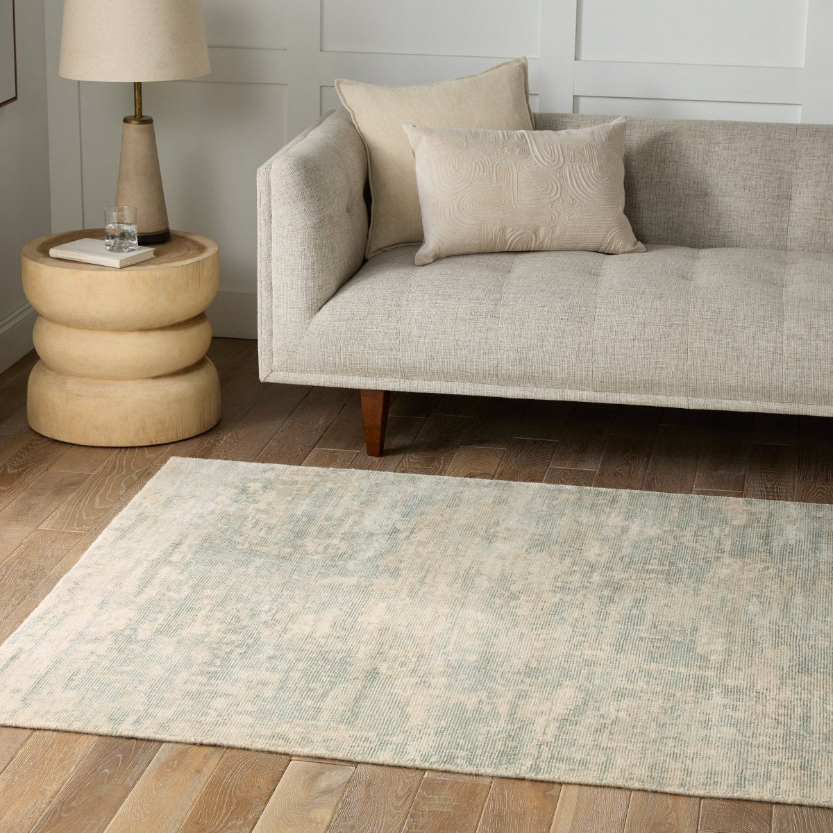 Jaipur Malibu By Barclay Butera Retreat Mbb04 Teal/Cream Rug.