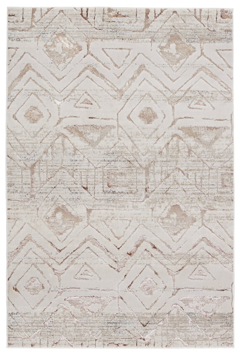 Jaipur Malilla By Nikki Chu Kalindi Mli06 Cream/Taupe Rugs.