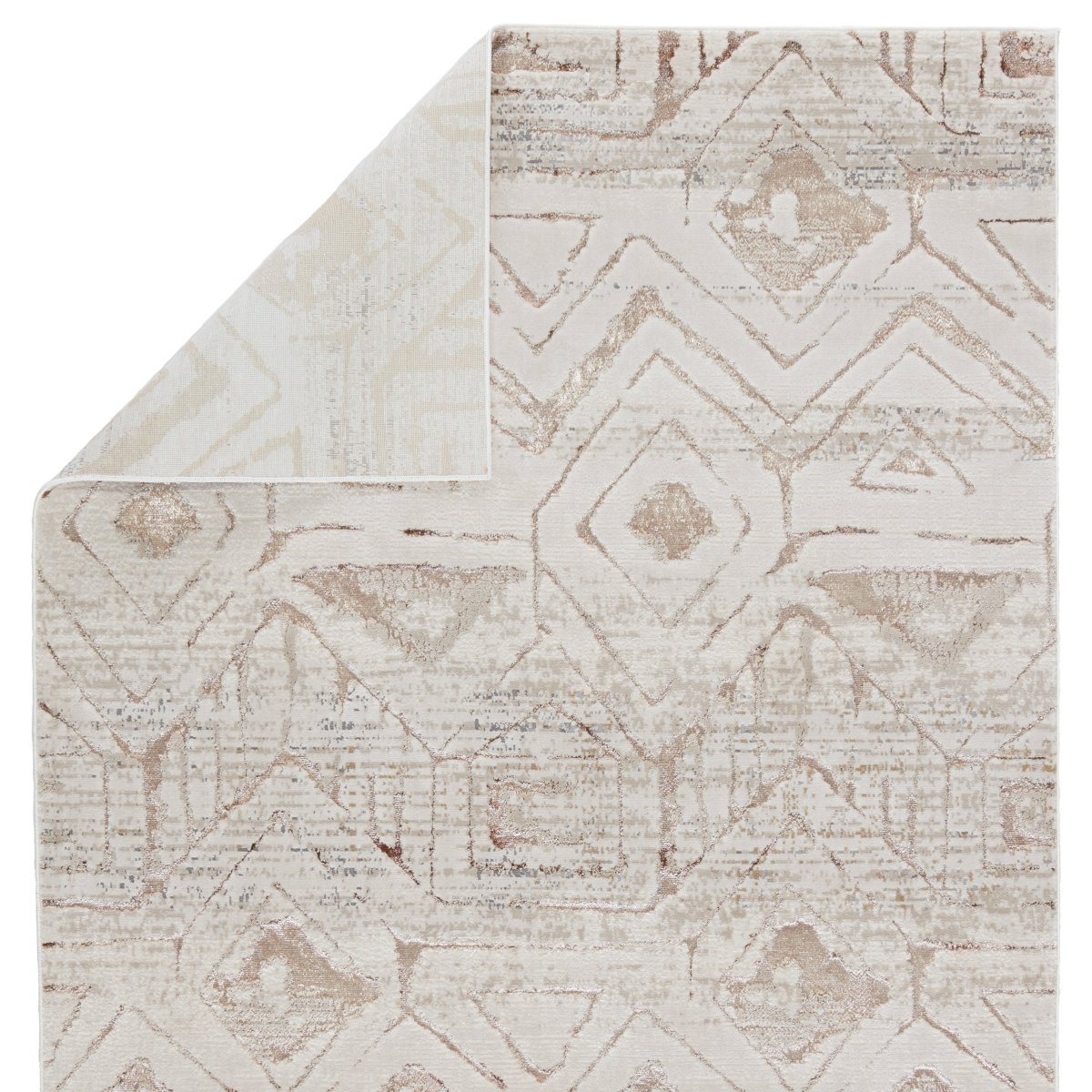 Jaipur Malilla By Nikki Chu Kalindi Mli06 Cream/Taupe Rugs.