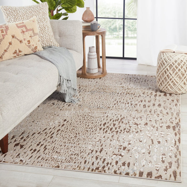 Jaipur Malilla By Nikki Chu Kimball Mli03 Beige/Bronze Rugs.