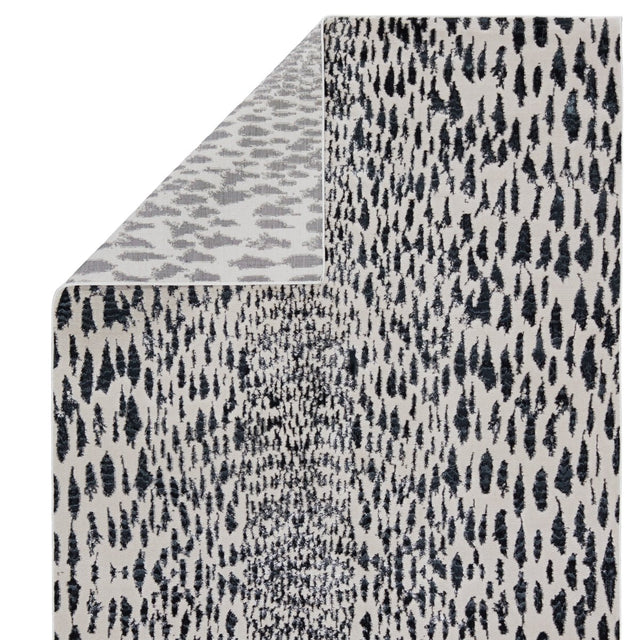 Jaipur Malilla By Nikki Chu Kimball Mli04 Dark Blue/Ivory Rugs.
