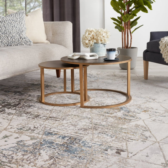 Jaipur Melo Arya Mel10 Gray Rug.