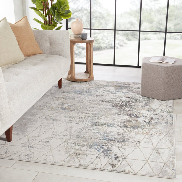 Jaipur Melo Arya Mel10 Gray Rug.