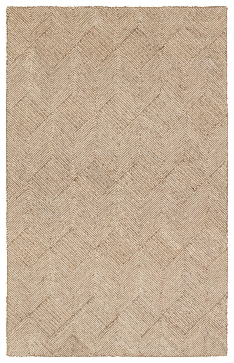 Jaipur Mercia Castellan Mrc02 Tan/Ivory Rug.