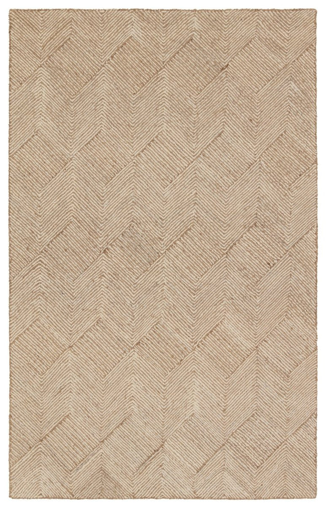 Jaipur Mercia Castellan Mrc02 Tan/Ivory Rug.