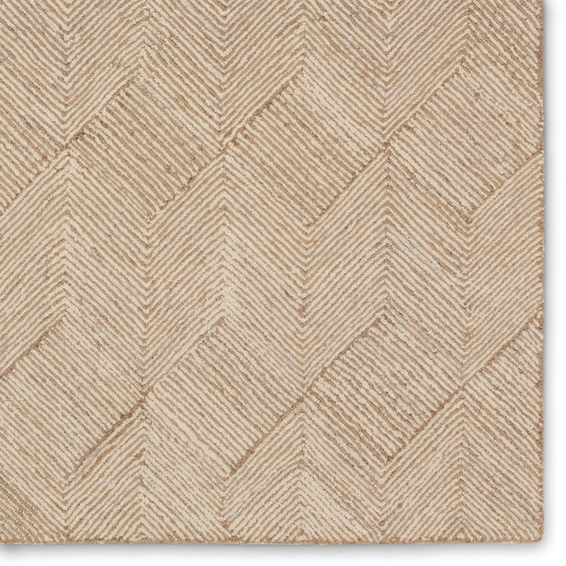 Jaipur Mercia Castellan Mrc02 Tan/Ivory Rug.
