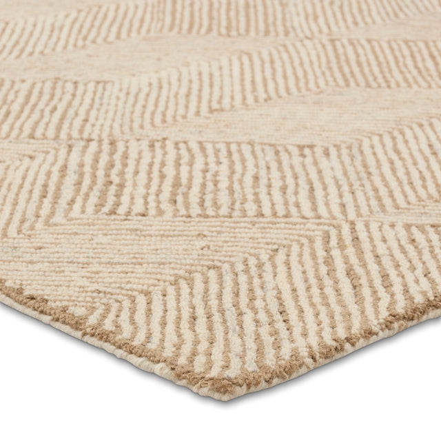 Jaipur Mercia Castellan Mrc02 Tan/Ivory Rug.