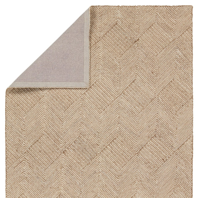 Jaipur Mercia Castellan Mrc02 Tan/Ivory Rug.