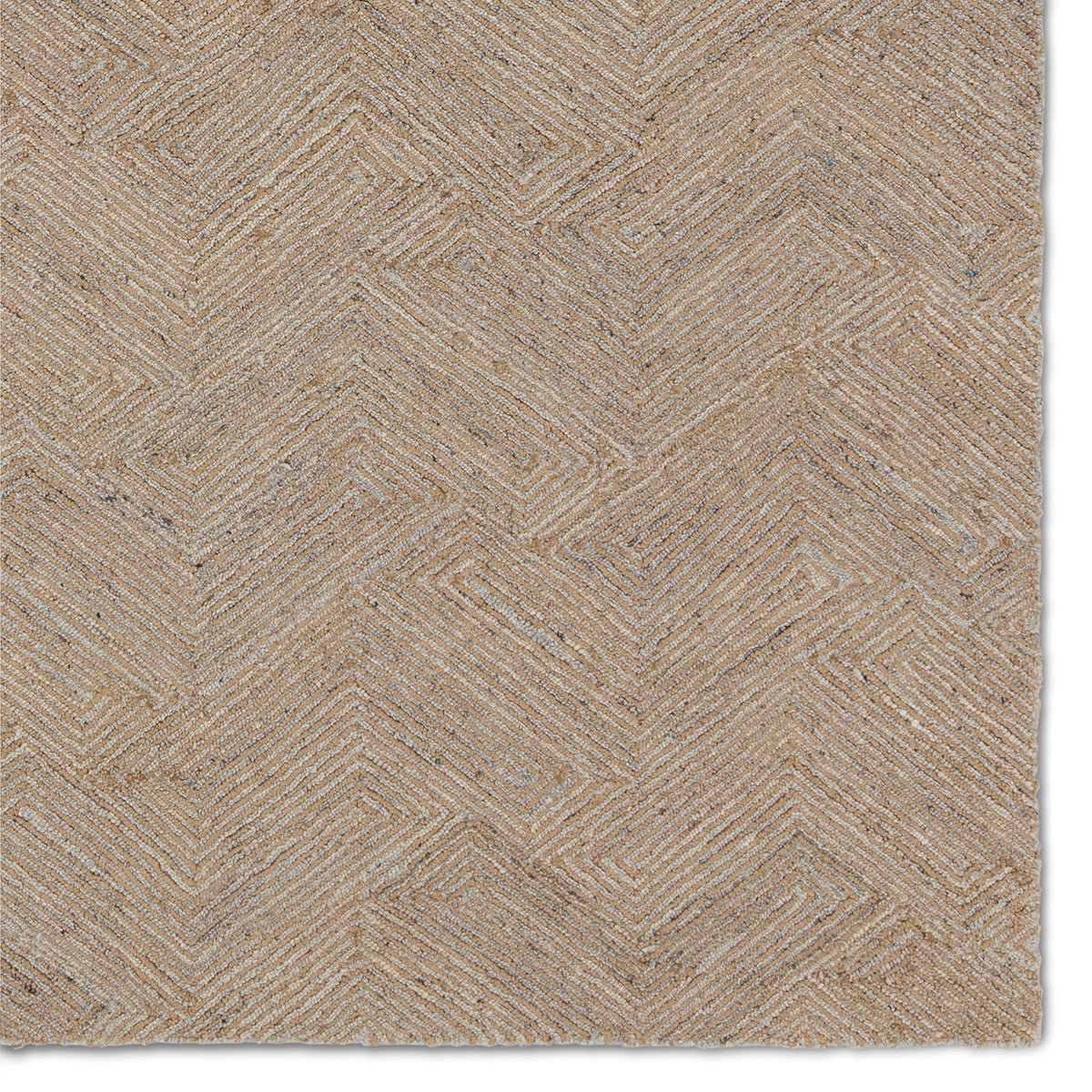 Jaipur Mercia Friesian Mrc03 Tan/Gray Rug.