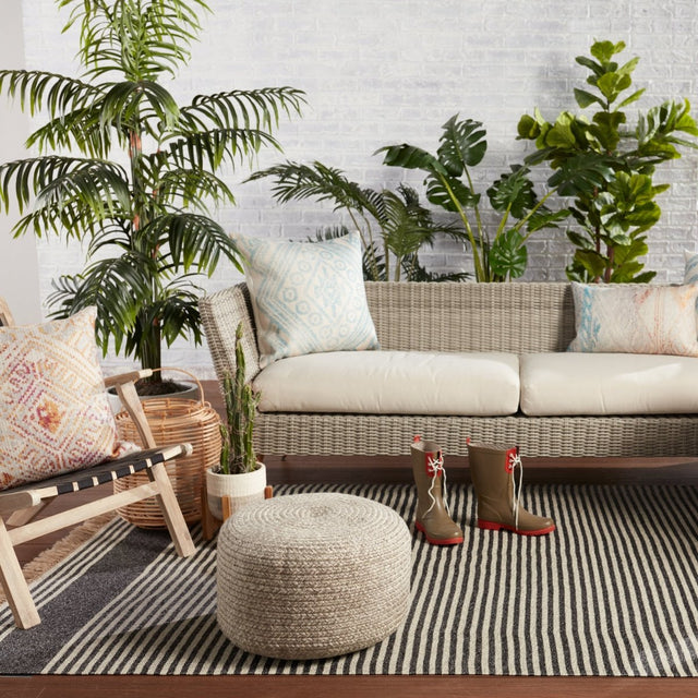 Jaipur Morro Bay Strand Mrb01 Dark Gray/Beige Rugs.