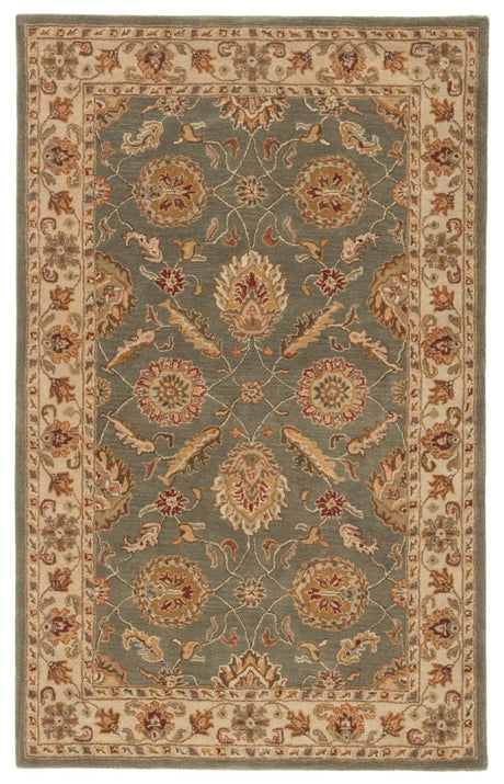 Jaipur Mythos Callisto My06 Green Rug.