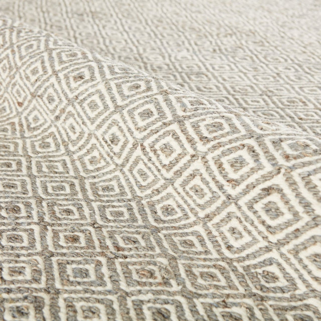 Jaipur Naturals Ambary Wales Amb02 Tan/White Rug.