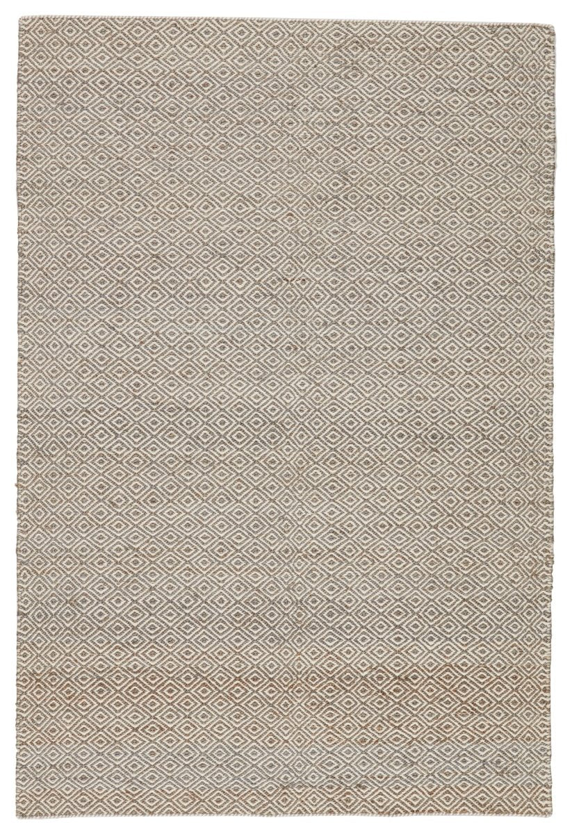 Jaipur Naturals Ambary Wales Amb02 Tan/White Rug.