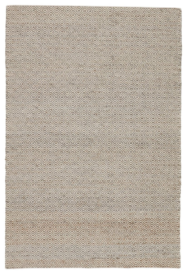 Jaipur Naturals Ambary Wales Amb02 Tan/White Rug.