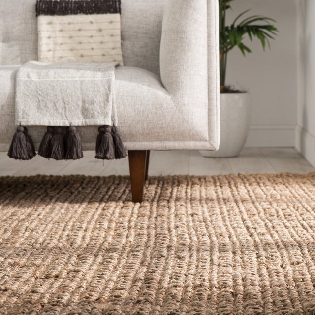 Jaipur Naturals Lucia Achelle Nal03 Taupe/White Rug.