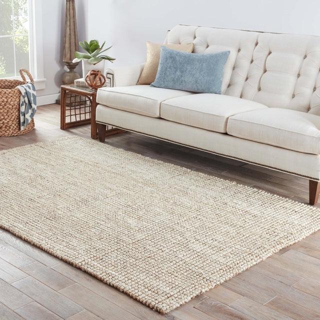 Jaipur Naturals Lucia Mayen Nal02 White/Tan Rug.