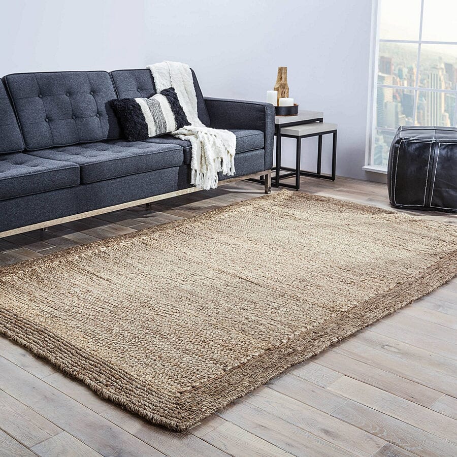 Jaipur Naturals Tobago Aboo Nat03 Natural Silver / Natural Silver Rugs.