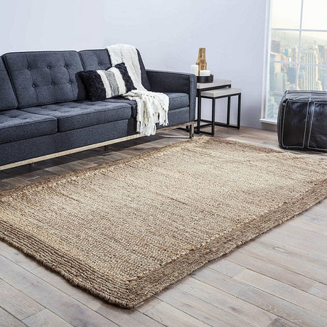 Jaipur Naturals Tobago Aboo Nat03 Natural Silver / Natural Silver Rugs.