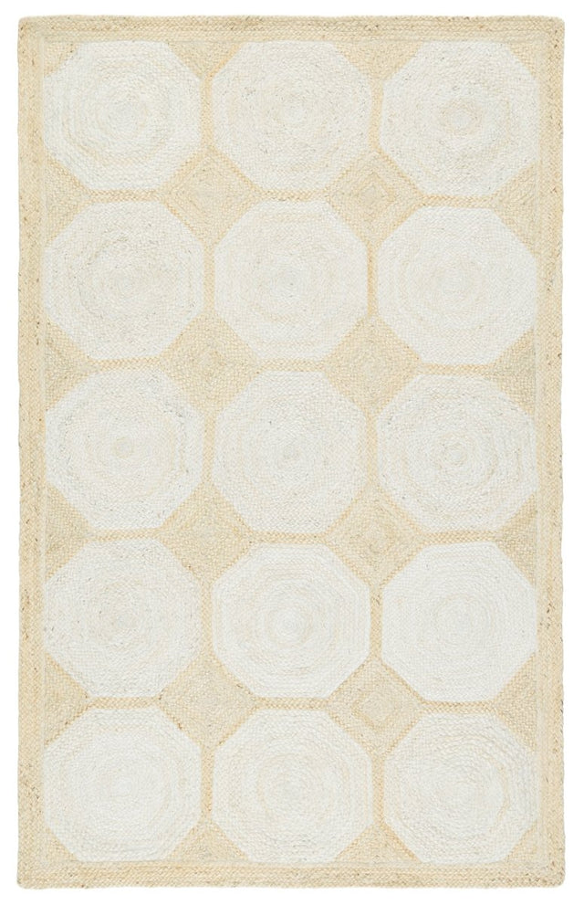 Jaipur Naturals Tobago Fiorita Nat43 Light Beige Rug.