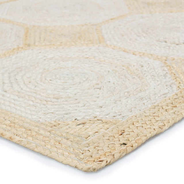 Jaipur Naturals Tobago Fiorita Nat43 Light Beige Rug.