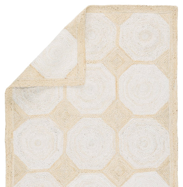 Jaipur Naturals Tobago Fiorita Nat43 Light Beige Rug.
