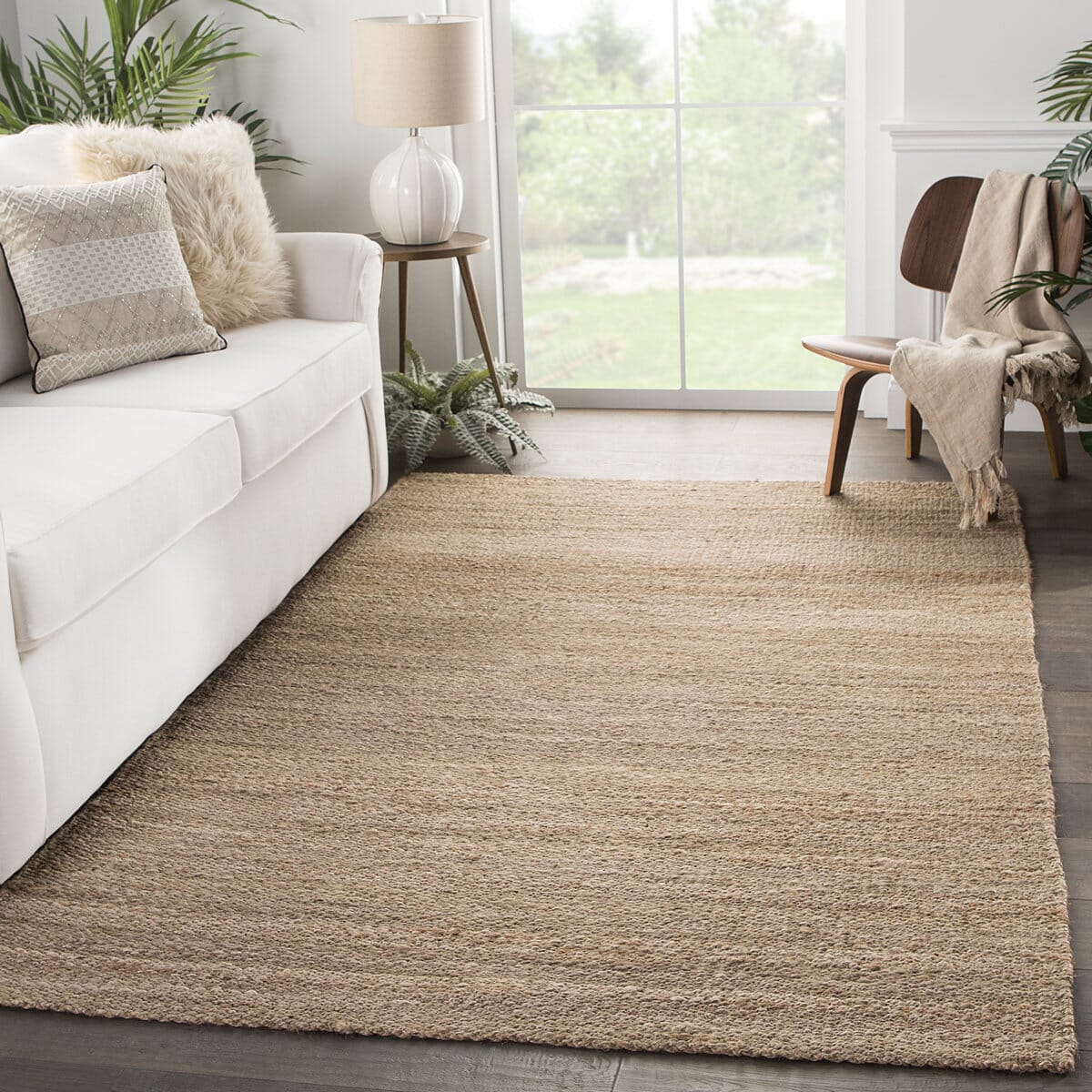 Jaipur Naturals Tobago Hilo Nat38 Tan Rugs.